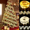 Ленточные сказочные светильники рождественские светодиодные украшения рождественский дерево