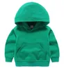 Pojkar flicka hooded hoodie casual designer jacka f￶r barn med hoodies varum￤rke logotyp tryck h￶st och vinter sport outkl￤der kl￤der