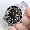 ST9 Wristwatches الياقوت السوداء ساعة السيراميك الفولاذ المقاوم للصدأ 40 مم رجال ميكانيكي الرجال مشاهدة الساعات