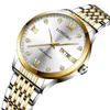 손목 시계 Longbo 83282 최고 브랜드 고품질 방수 맞춤형 수단 사업 스테인리스 스틸 기계식 클래식 스타일 시계 Menwri