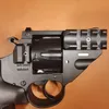 Korth Sky Marshal 9 mm Revolver Toy Pistol Handgun Blaster Soft Bullet Toy Gun Shooting Modell För Vuxna Pojkar Födelsedagspresenter CS