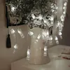 1M Mini 10 led stringa di luci a clip batteria luce di Natale capodanno festa di nozze decorazione della casa illuminazione fata batteria