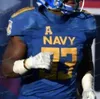 Nik1 Custom 2021 Navy Midshipmen Football Jersey NCAA College 12 Roger Staubach 19 Keenan Reynolds 10 Malcolm Perry 43 Nelson Smith 20 CJ