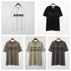 2022 Summer Men's Designer Men's and Women's Cotton soft T Shirts Loose cozy Couples French Simple Letters Hip Hop Short Sleeves S-XL