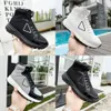Mode män kvinnor sneakers skor hög renylon casual skor Italy Prax 1 Luxury Outdoor Runner Trainers Triangle Logo Running Sports Shoe 35-45