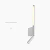 Tokili Lampada cablata Nordic Arredamento camera da letto Lampada da comodino lineare Sconce da parete per la casa Soggiorno Apparecchio montato su superficie Divano Sfondo AC220-240V