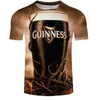 Mens 3D T shirt Summer with short sleeves beer bubble in Spain Oktoberfest parent child outfit tops tees Jokes t shirts 6xl 220623