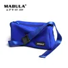 Mabula Impermeável Nylon Sport Bags Crossbody Saco de Candy Trend Women Saco de ombro unissex Saco de Messenger Hobo Cool 220815