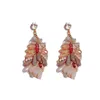 Dangle Lustre Vintage Style Baroque Perles Dangle Boucles D'oreilles Rétro Cristal Perle De Luxe Femmes Bijoux