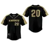 XFLspollege Custom UCF Knights Stitched Baseball Jersey 30 Matthew Menendez 37 Ben Vespi 35 Nick Vieira John Montes David Litchfield Matt Archer