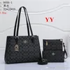 Michaels väskor Kor MKS 2022 Nya mode Kvinnliga damer Designer Composite Bag Lady Clutch Bags Axel Tote Female Purse Wallet 9956-1