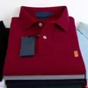 Heren Polos T Shirts Men Polo Homme Zomershirt Borduurwerk T-shirts High Street Trend Shirts Top Tee S-2XL 22Colors