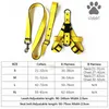 Set di collari e guinzagli per cani di design collare per cani di lusso per cani di taglia piccola, media e grande modello di lettera di moda OFF imbracature per animali domestici applicabile a Bulldog francese B59