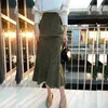 Lucyever mode femmes sirène jupes élégant taille haute paquet hanche femme coréenne coupe ajustée queue de poisson bureau 220322