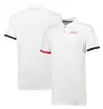 2022 F1 T-shirt Formuła 1 T-shirty T-shirty Summer Mens Polyester Szybkie suche koszule polo z krótkim rękawem