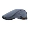 Berets Fashion Men Women Duckbill Baseball Cap Outdoor Sports Driving Sun Sun Flat Cabbie Sboy Hat Hatberets