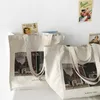 Abendtaschen Frauen Leinwand Einkaufstasche Prado Museum Bilder Weibliche Baumwolltuch Schulter Eco Handtasche Tote Wiederverwendbare LebensmitteleinkaufstaschenEven
