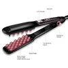 Classic 1 1/2 Inch Volumizing Hair Iron Hair Straightener Brush Comb 2 in 1 Hair Straightener Comb Crimper Waves Corn Brushes 220602