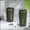 Mokken drinkware keuken eetbar huizen tuin roestvrijstalen koffie thermosmok mok 380/510 ml mtipurpose draagbare auto vacuüm kolfs cup fitn