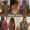 Synthetic 22 Inches Loose Wave Crochet Braids Hair Ombre Spiral Curls Pre Stretched Braiding Hair Extensions For Black Woman