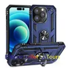 iPhone 14의 자기 전화 케이스 14 13 Pro Max Military Grade Shock Proof Case Magnetic Car Mount Holder