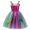 MUABABY Carnevale Candy Dress per ragazze Purim Festival Fancy Lollipop Costume Bambini Summer Tutu Abiti Dressy Party Ball Gown 220426