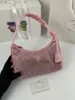 Nouvelle mode poignet sac toile hobo sac à bandoulière dame paillettes sacs à main 22cm