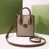 Tote Bag Interlocking G Handbag Crossbody Shoulder Bags Oatmeal Leather Trim Beige Ebony White Canvas Retro Purse Wallet Phone Holder