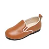 Enfants Chaussures Pour Printemps Et D'été Canapé Tissu Conception Garçons Filles En Cuir Casual Mocassins En Caoutchouc 220525