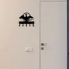 Loon on Water Key Rack Hanger - 6 بوصات عريضًا/9 بوصات جدار معدني عريض