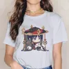 تي شيرت نسائي Scaramouche Tshirt للفتيات Genshin Impact Game Tops Style Lady T Shirt Homme طباعة 5xlwomen's