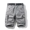 MENS Summer Cotton Army Tactical Cargo Fashion Khaki Multipocket Cash Short Pants Shorts Men 220712