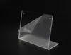 6*9cm upright L clear Acrylic magnetic label holder stand poster banner menu list frame advertising sign clip display