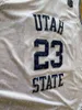 Sjzl98 2020 College Basketball Utah State Aggies Maglie SAM MERRILL APHONSO ANDERSON ABEL PORTER NEEMIAS QUETA DIOGO BRITO BEAN Uomo 4XL Personalizzato