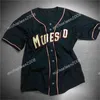 GlaMitNess Mens Modesto Nuts Bianco Nero Custom Double Stitched Camicie Maglie da baseball Alta qualità