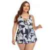 womens sexy fashion swimsuit swimwear swim beachwear Siamese white black color Floral print one-piece plus size no Bra underwire support summer swimsuits bikinis