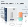 Mini Portable Oral Irrigator Dental Teeth Water Flosser Ultrasonic Tooth Cleaner Waterpulse with 3 Modes Waterproof 220510