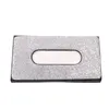 Car Organizator Tissue Box Sun Visor Crystal Holder Premium Backseat Case Akcesoria do dekoracji