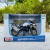 Maisto 1:18 R1250gs Silvardo Oryginalna Autoryzowana symulacja Alloy Model Motorcycle Model Toy Car Prezent 220418