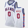 CeoThr NCAA 35 Mahmoud Abdul-Rauf College Basketball Jersey Darius Garland White Purple Yellow Jerseys Double Stitched Name and Number
