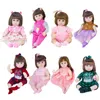 42 cm giocattoli per bambole rinati per ragazze che dormono accompagnano realistici un bambino morbido bebe di compleanno bebe regali 220505