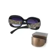 Hoogwaardige merk Woman Sunglasses Imitatie Luxe mannen Zonneglazen UV Bescherming Men Designer Liepglas gradiënt Fashion Women Spectacles met originele boxen 4318
