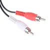 Diğer Aydınlatma Aksesuarları 3.5mm Stereo Dişi - 2 Erkek RCA Jack Adaptör 1/8 ''