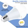 DUUTOO 220V RGBW Spot Licht LED -ampoule E27 Kleurrijke Smart Lamp Bulb RGB LED 5W 10W 15W MAGISCHE LIMB MET REMOTE CONTROL DIMABLE H220428