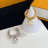 2022 Mannen Mode Ring Designer Casual voor Mannen Vrouwen Sieraden Titanium Staal Letter Liefhebbers Bruiloft Hoge Kwaliteit Ringen1870741