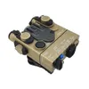 Full Function DBAL-A2 IR Illuminator AN/PEQ-15A Weapon Light with Visible Red Laser and IR Laser For Hunting Rifle Remote Switch Aluminum Construction