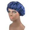 Bonnet/crâne casquettes haute qualité Satin Bonnet doux Bonnet chapeau pour femmes bonnet de douche dormir nuit chimio Wonen chapeauBeanie/crâne