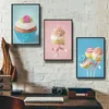 Paintings Cute Cake Pastry Baking Wall Pictures For Child Baby Canvas Painting Art Poster Home Decoration Living Room