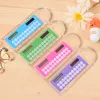 Mini Portable Solar Energy Calculators Creative Multifunction 10CM Ruler School Student Rulers Calculator Measure the Angle