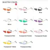 Outdoor Eyewear Fashion Fire Flame Sunglasses Wave Shape Lens Trendy Anti-uv Vintage Eye Glasses Cycling Accessories